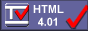 Valid HTML 4.01 logo